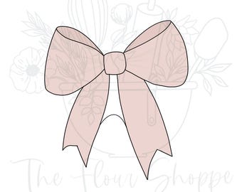 Bow #3 Cookie Cutter