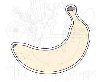 Banana 1 Fruit Cookie Cutter