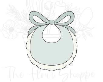 Baby Bib 1 Baby Shower Cookie Cutter