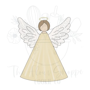 Angel Christmas Decor Cookie Cutter