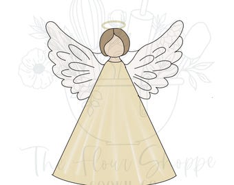 Angel Christmas Decor Cookie Cutter