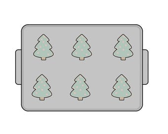 Cookie Sheet Baking Pan Cookie Cutter