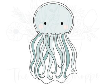 Jellyfish 1 Ocean and Under the Sea Cookie Cutter
