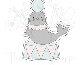 Circus Seal Carnival Cookie Cutter