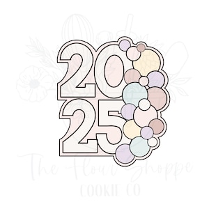 2025 Graduation Balloon Display Cookie Cutter High School Senior