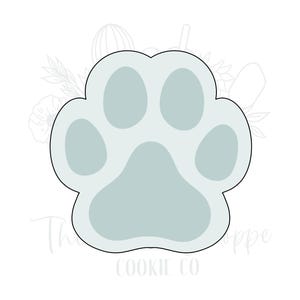 Paw Print Dog Cat Animal Cookie Cutter