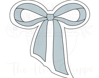 Bow #8 Cookie Cutter