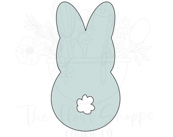 Marshmallow Bunny Spring Easter Cookie Cutter