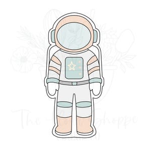 Astronaut 2 Outer Space Cookie Cutter