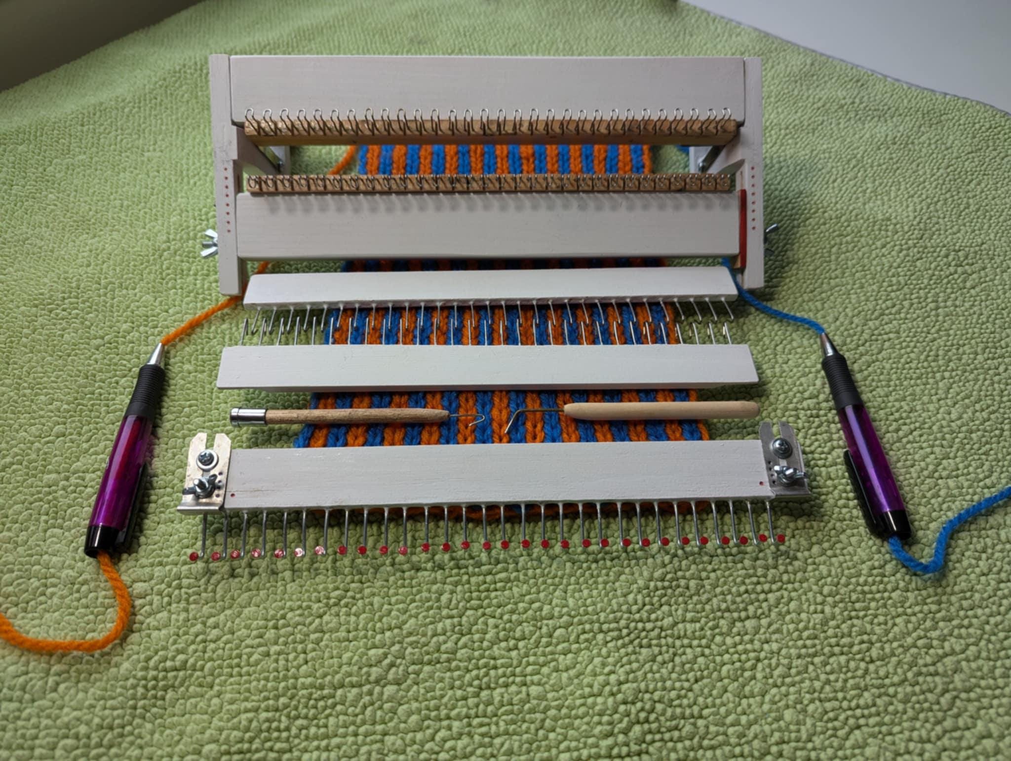 60 Pegs Ukrainian Handmade Hand Knitting Loom, Unique Design, Easy to ...