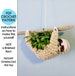 sloth planter crochet pattern, mini succulent planter, hanging crochet planter, animal planter, sloth crochet 