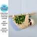 sloth planter crochet pattern, mini succulent planter, hanging crochet planter, animal planter, sloth crochet 