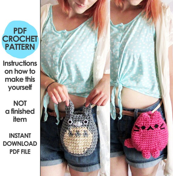 crochet bum bag pattern