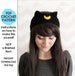 Crochet pattern, cat ears headband, sailor moon, ear warmer, anime, black cat ears, messy bun hat, sailor moon costume, crochet headband 