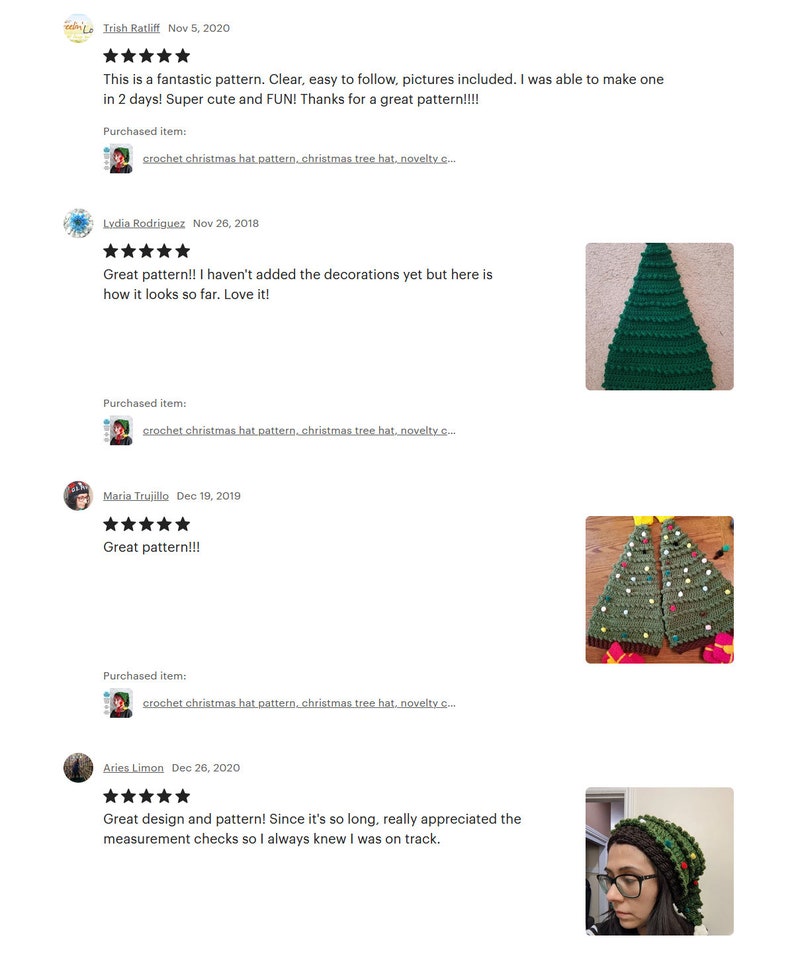 crochet christmas hat pattern, christmas tree hat, novelty christmas hat, crochet christmas tree, ugly sweater party, christmas crochet image 9