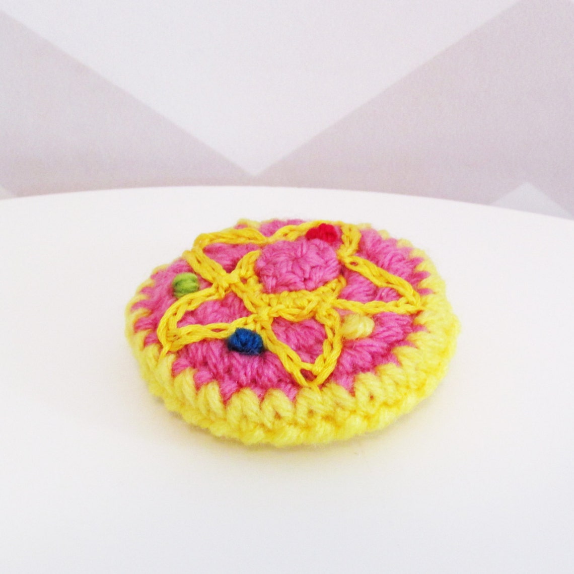 Sailor Moon Crochet Pattern Sailor Moon Inspired Brooch Pin Etsy
