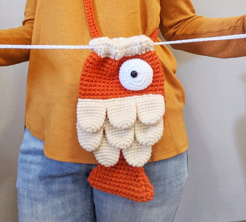 Crochet Fish Bag Pattern Crochet Purse Pattern Fish Purse - Etsy