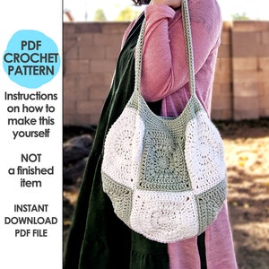 easy crochet drawstring bolsa pattern