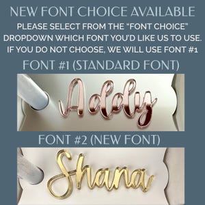 Personalized Stanley Topper, Custom Tumbler Name Tag, H2.0 Flowstate Topper, Mirror Metallic Name Plate, Stanley Accessories bild 2