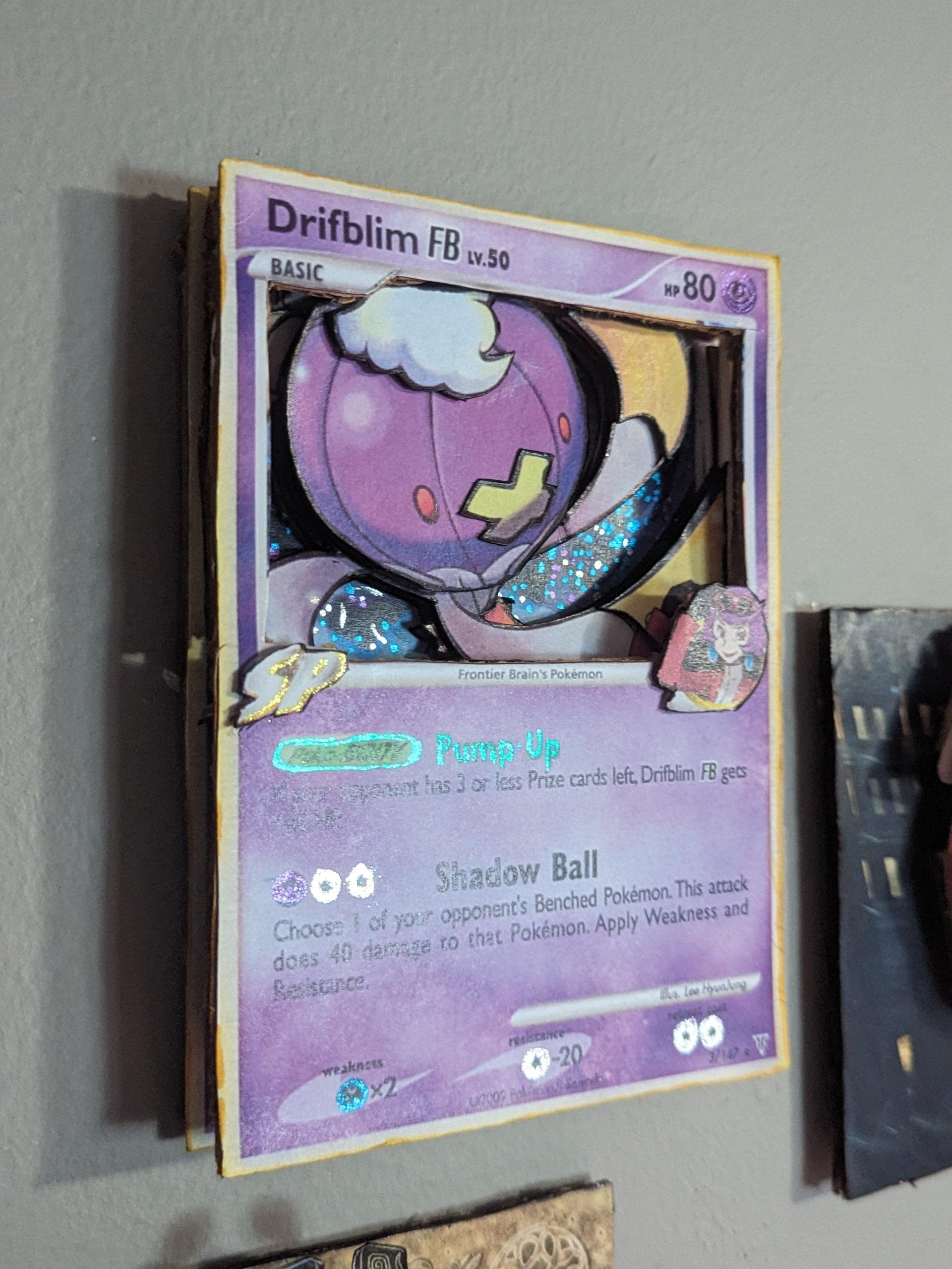 Pokemon Drifblim FB Supreme Victors Card Holo Glitter 3D Art Shadow Box - Etsy Pokemon Drifblim FB Supreme Victors Card Holo Glitter 3D Art Shadow Box - Etsy