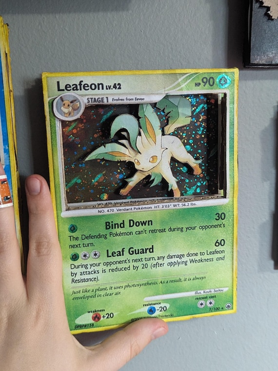 leaf type pokemon card Amazon.com: Pokemon Cards main image 0
