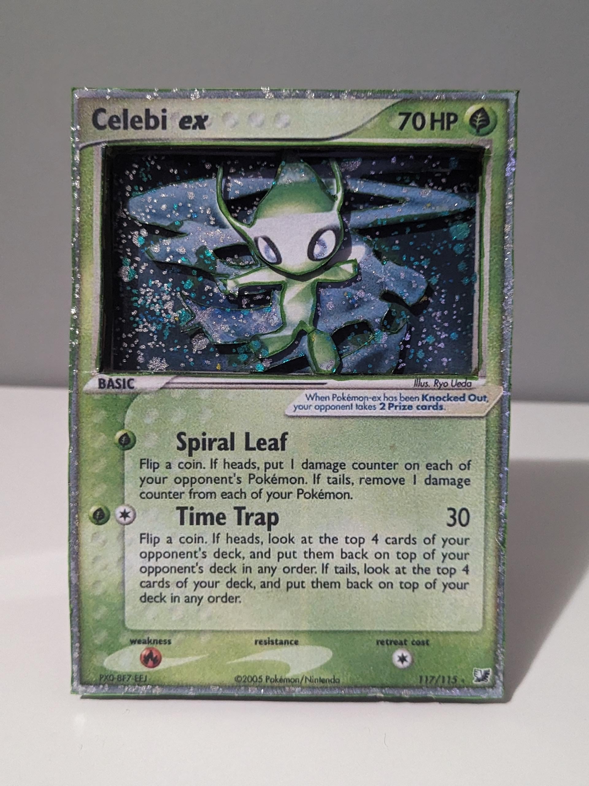 celebi ex pokemon card Dark Celebi Pokemon EX Hidden Legends Holo #4 CGC 6 main image 1