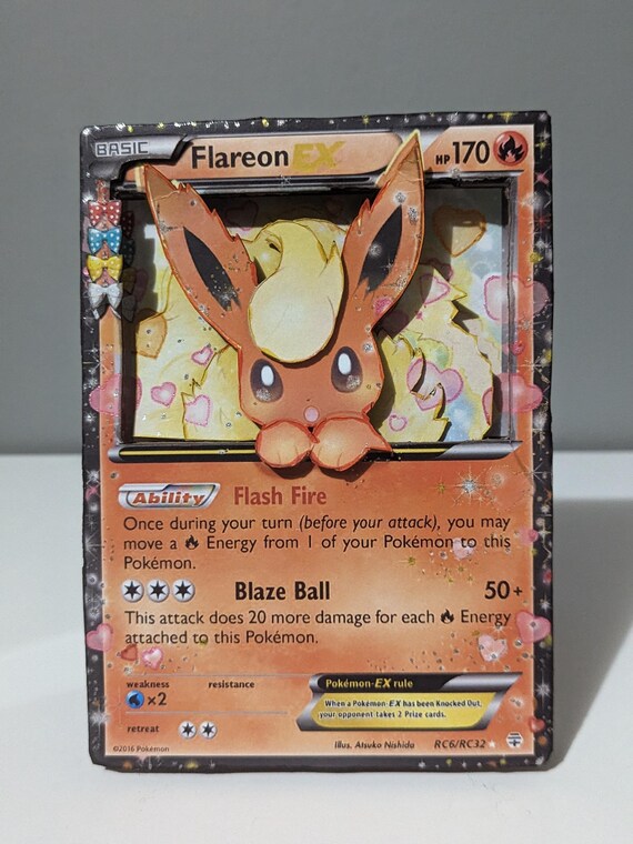 ポケモンカード 004/015：(キラ)ブースターex Flareon ブースターex