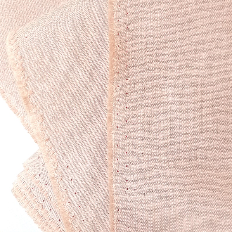 coutil fabric sold by the yard skin colour herringbon pure  cotton fabric for corset making.