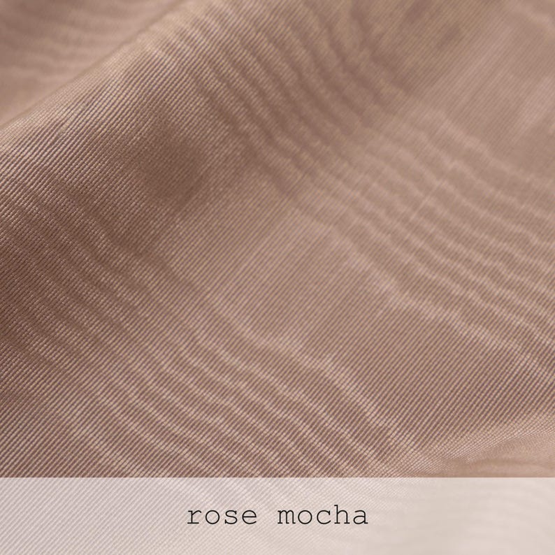 mocha beige color moire fabric variant