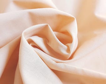 Cotton Fabric for Corset Lining Skin Colour Lightweight Cotton Poplin for Interfacing Corsetry