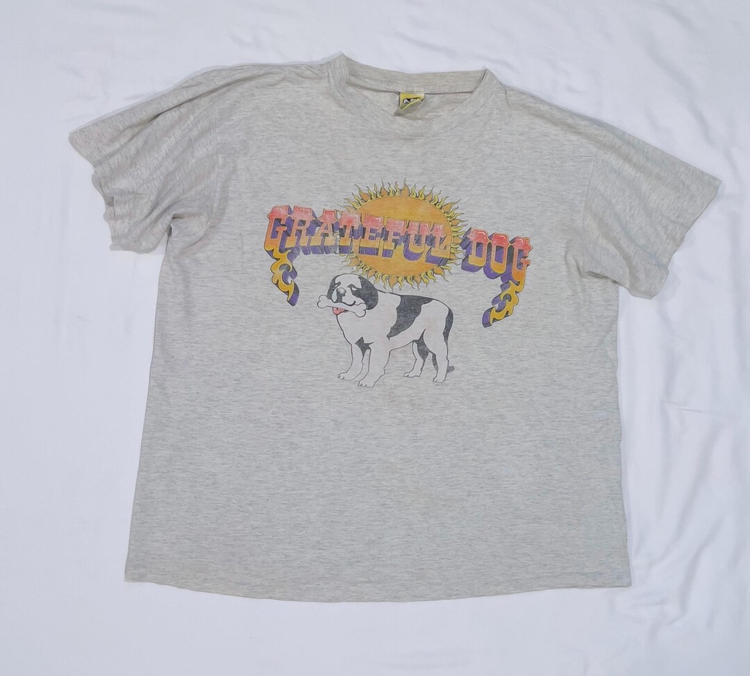 Vintage “grateful Dog” Big Dog T-shirt - Size XL - Etsy
