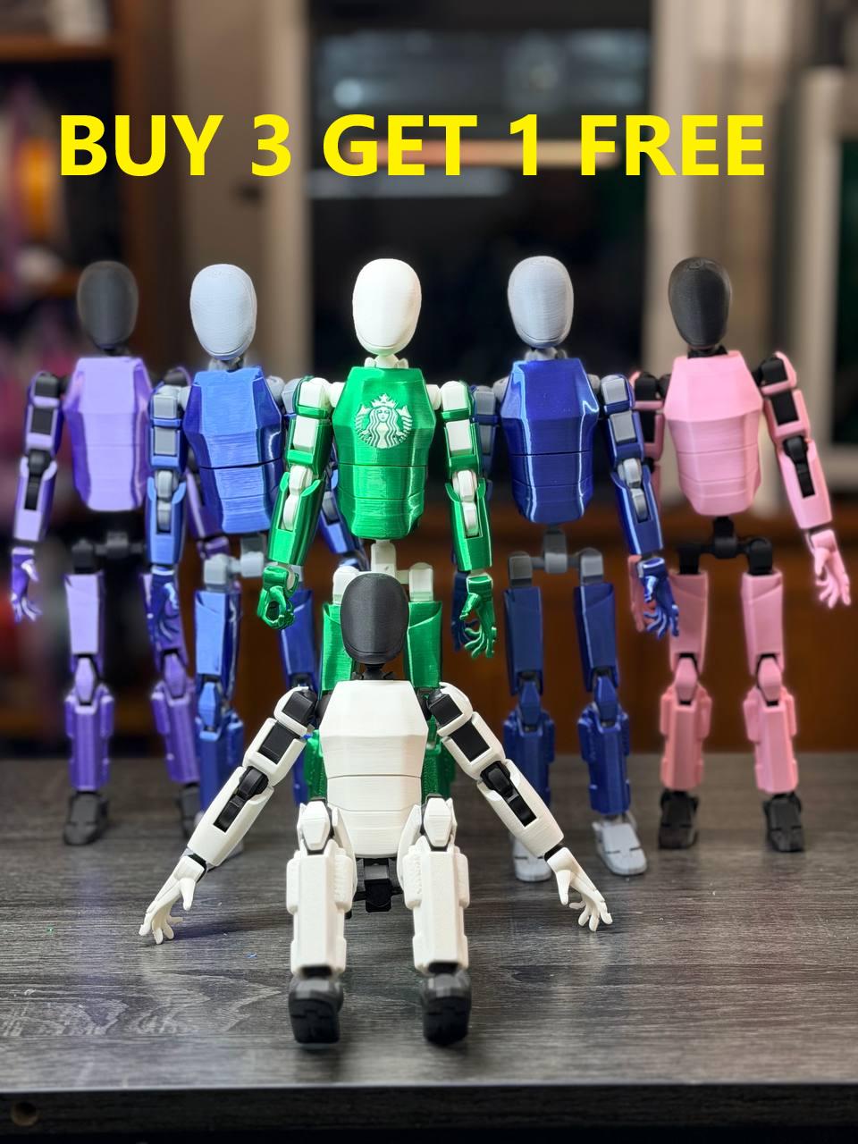 Modular Humanoid Robot Figure Dummy 13 Inspired, Modular Dummy Robot ...