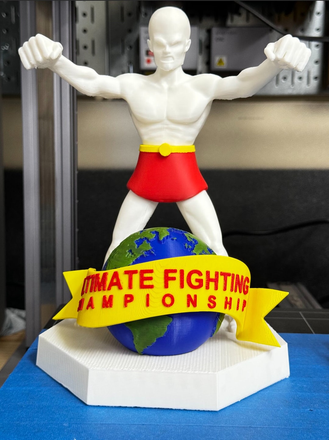 UFC Ulti-man ロゴキャラクター バブルヘッド フィギュア UFC Ulti-man ロゴキャラクター バブルヘッド フィギュア