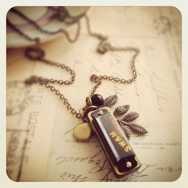 Frankie Harmonica Necklace