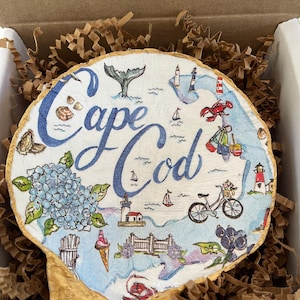Cape Cod, Jakobsmuschelschale, Schmuckschale, Geschenk