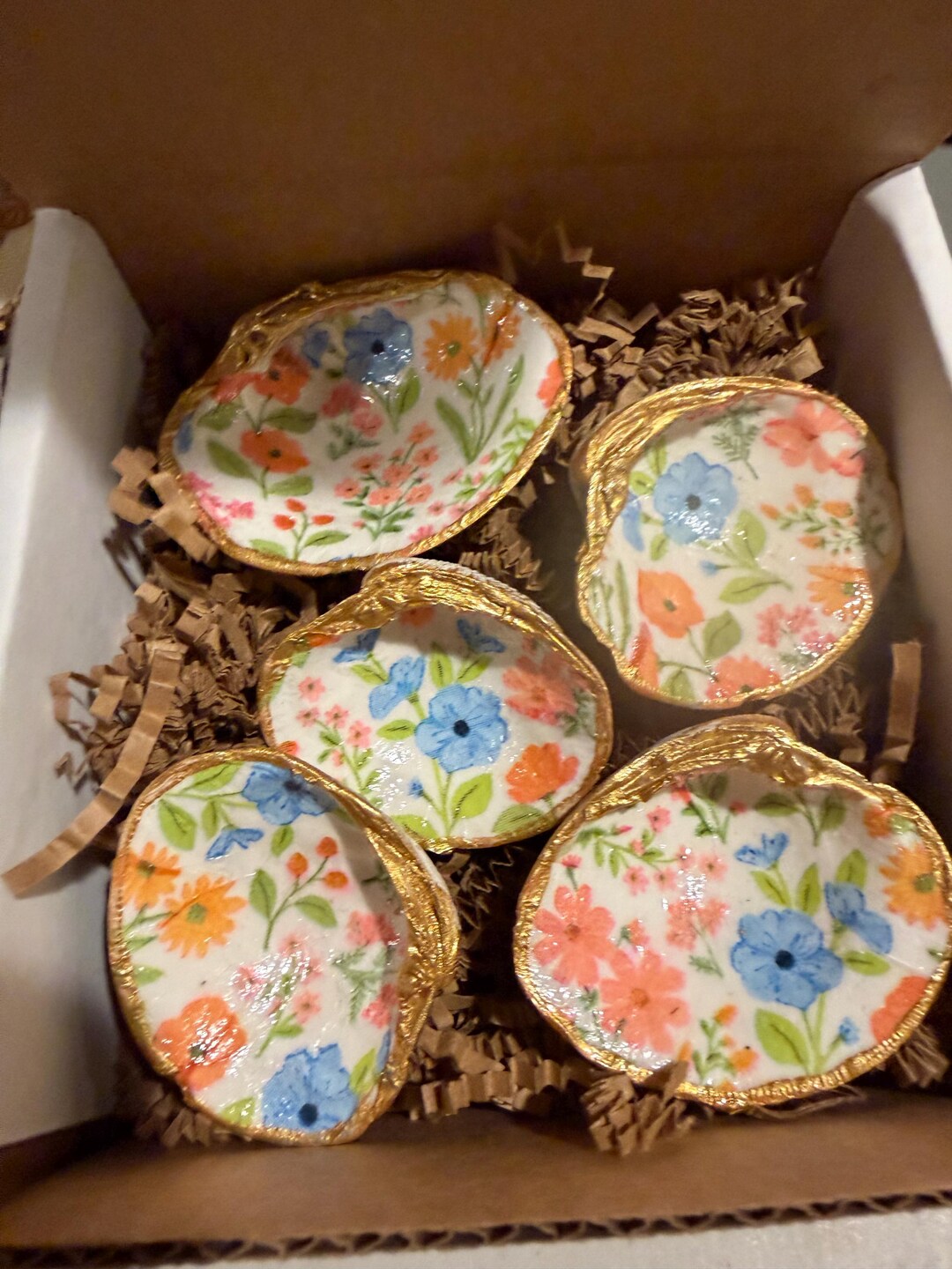 Set of 5 Little Spring Clam Shells - Etsy