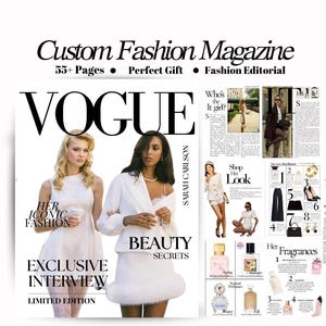 Vogue Magazine 90s - Etsy