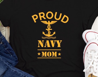 Proud Military Family T-Shirt, Patriotic Graduation Tee, Custom Navy Boot Camp Gift