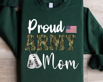 Proud Army Family Hoodie: Custom Military Outfit