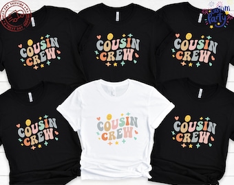 Matching Cousin Crew Shirts: Family Reunion Vacation Tees