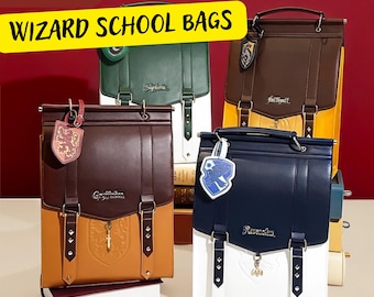 Wizard School Inspired Bags, Harry SlingBag, Harry Crossbody Bags, Potter Satchel, Hogwarts Backpack, Harry Wizard School Bag-pack, Magic