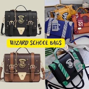 Harry Inspired Bags, Harry Sling Bag, Potter Crossbody Bags, Harry Satchel, Potter Merch, Hogwarts Bag, Wizard School Bag