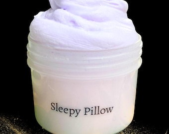 Fluffy Butter Slime: Calming Lavender Scent