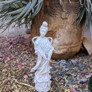 Guan Yin Blanc de Chine estatuilla 12 pulgadas