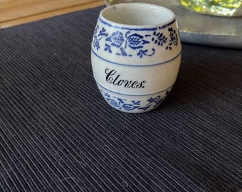 Duitse kruidenpot blauwe ui kruidnagel