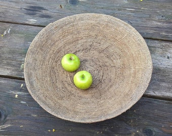 Makenge antique basket Zambia extra large 19 inch