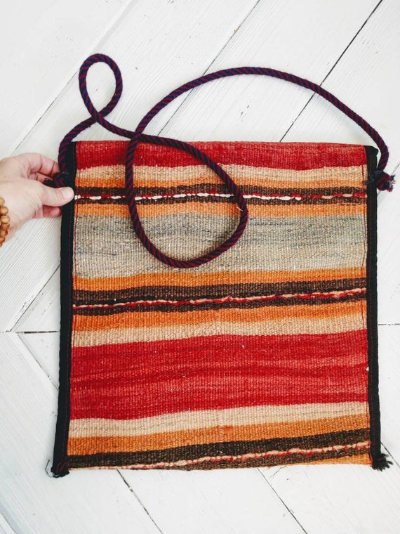Frazada wool shoulder bag crossbody ethnic boho h… - image 3