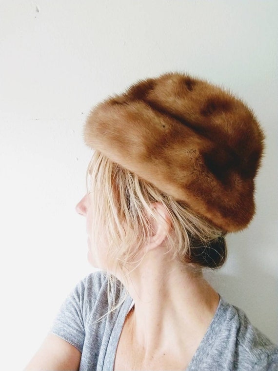 LUXURY SHEARED MINK PILL BOX HAT $_57.JPG?set_id=8800005007 main image 4
