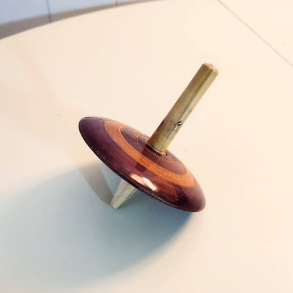 Wooden Spinning Top - Etsy