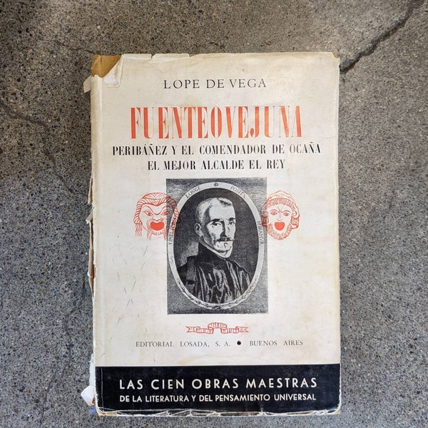 Lope de Vega Fuenteovejuna 1938 hardcover first edition Argentina spanish